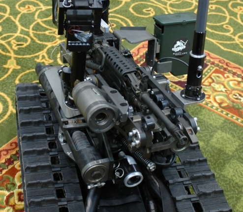 Battle Robot on Carpet