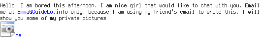 Messages by her